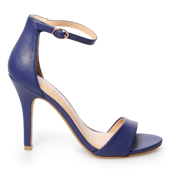 LC Lauren Conrad Shoes - LC Lauren Conrad | Blue Hematite Stiletto Sandals